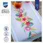 Preview: Vervaco-Kreuzstich-Stickdecke-Blumen-PN-0199051