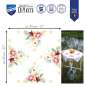 Preview: Vervaco-Kreuzstich-Stickdecke-Blumen-PN-0199242