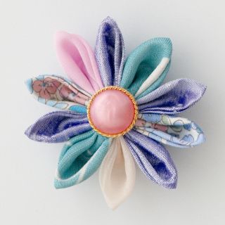 Clover-Kanzashi-Blumen-Schablone