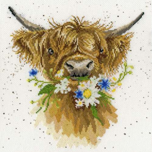 Bothy-Thread-Kreuzstich-Stickpackung-Daisy Coo-XHD42