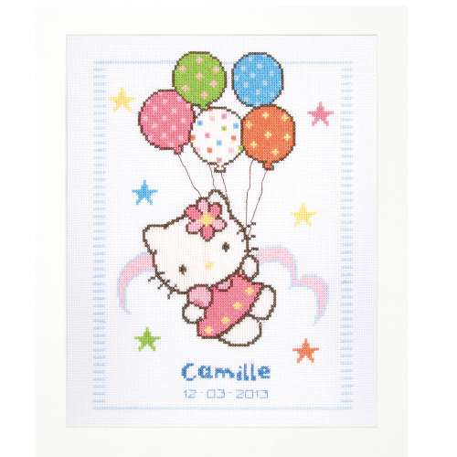 Vervaco-Kreuzstich-Kreuzstichpackung---Hello-Kitty--PN-0148222