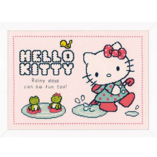 Vervaco-Kreuzstich-Stickpackung-Hello-Kitty-PN-0151913