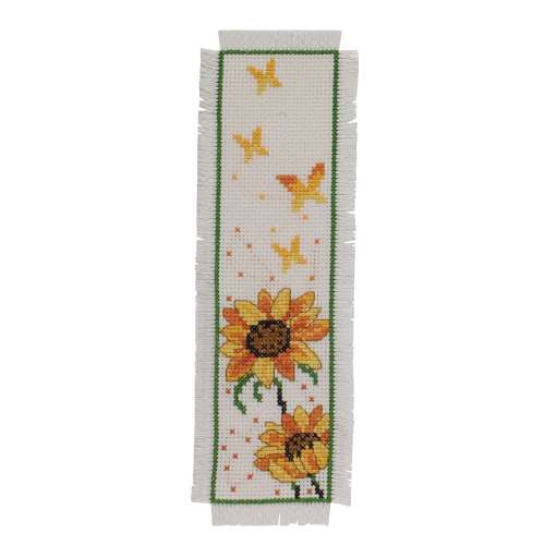 Lesezeichen 7x22cm - Sonnenblumen