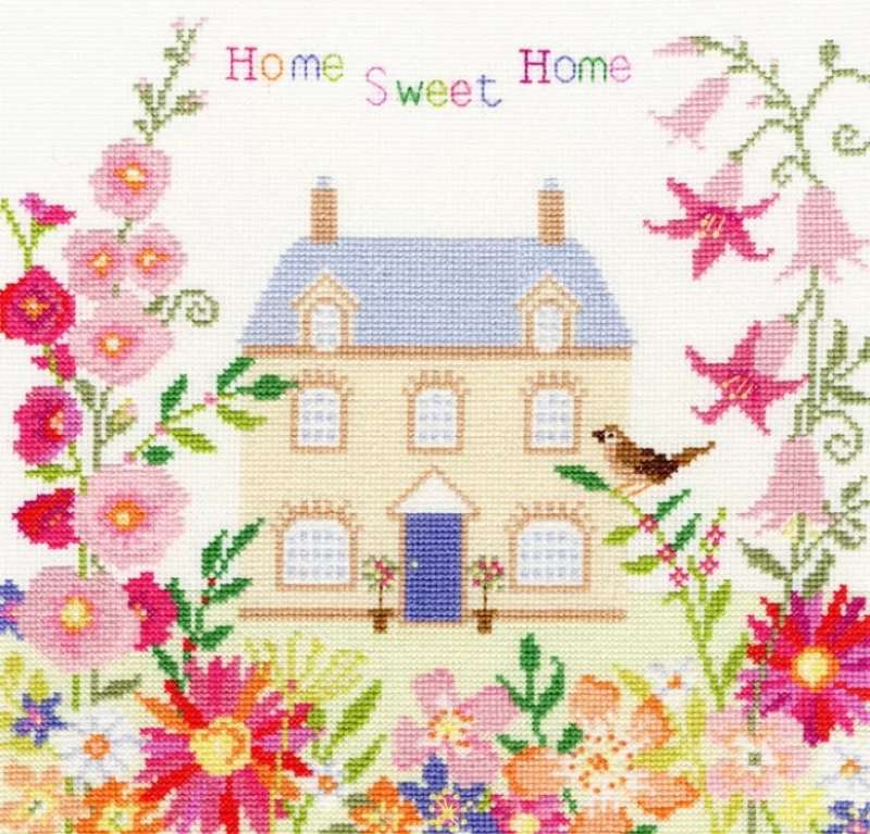 Home Sweet Home-XSS5-Kreuzstichbild-Bothy Threads