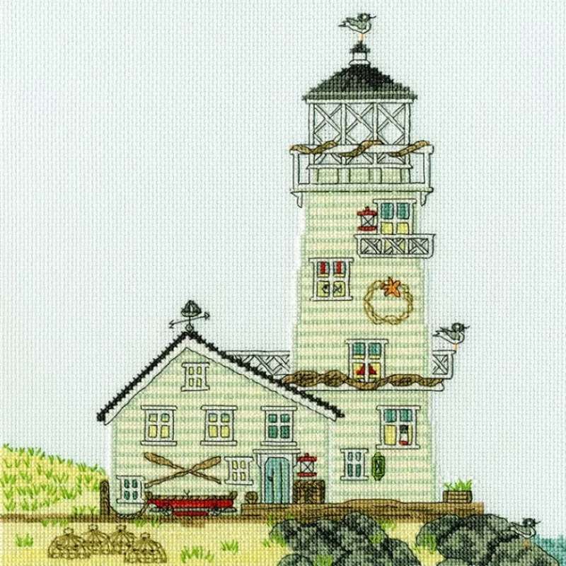 The Lighthouse-XSS6-Kreuzstichbild-Bothy Threads