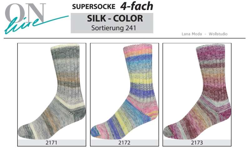 ONline-Supersocke Silk color