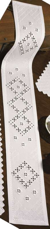 Hardanger Stickpackung Tischdecke