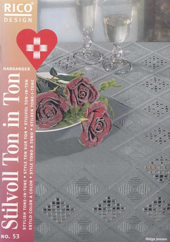 Rico Design - Band 53 - Hardanger - Stilvoll Ton in Ton