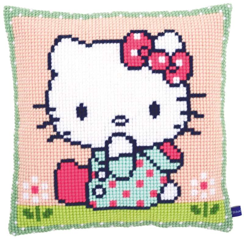 Vervaco-Kreuzstichkissen-Hello-Kitty-PN-0155210