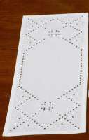 Hardanger Stickpackung Tischdecke