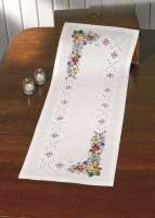 Hardanger Stickpackung Tischdecke