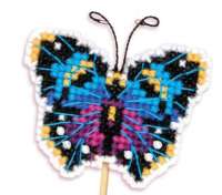 Blumenstecker 6,5x5,5cm - Schmetterling