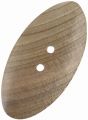 Holzknopf 48x22mm - oval