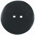 Holzknopf schwarz Ø 40mm - rund